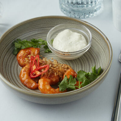 Креветки с соусом блю чиз в Блеск по цене 370