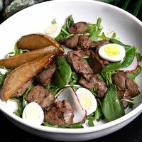 Салат с куриной печенью в Ресторан Гарика Мкртчяна
