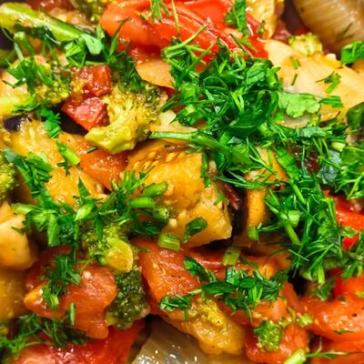 Овощное рагу в Шафран по цене 295 ₽