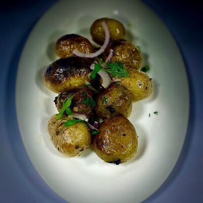 Картофель на углях в Чито-гврито по цене 350 ₽