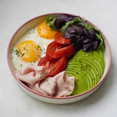 Yum! Супер-завтрак с ветчиной из индейкив Yumbaker home по цене 1075 ₽