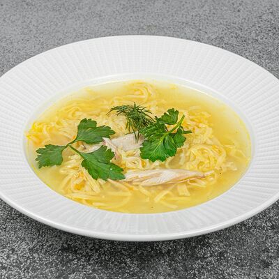 Лапша домашняя с курицейв Кухня радости по цене 330 ₽