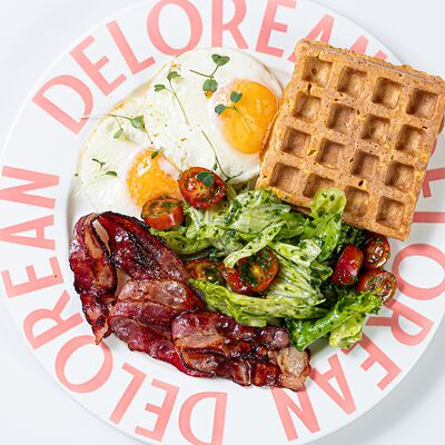 Американский завтрак в Delorean по цене 610 ₽