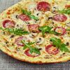 Пицца с копченой колбаской, грибами и картофелем в Pizza-house по цене 560