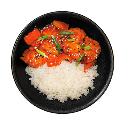 Курица в кисло-сладком соусе в Хан Буз Бердск Ленина 41А по цене 409 ₽