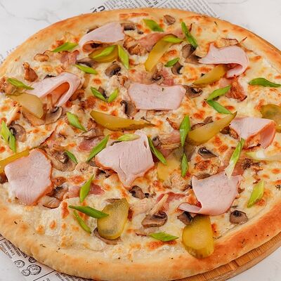 Пицца С бужениной в One Click Pizza по цене 729 ₽