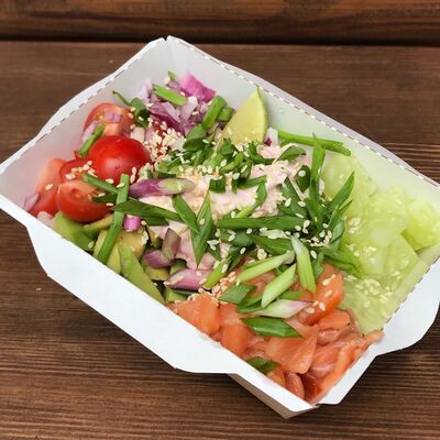 Поке с лососем в Гастробар DOM по цене 370