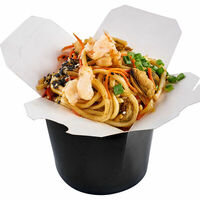 Wok с креветками в Yo! Sushi