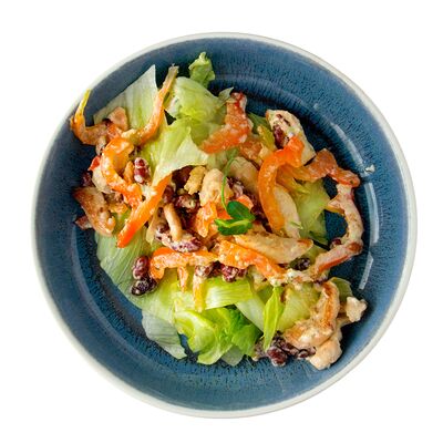 Тёплый салат с курицей в Старый Амбар по цене 389 ₽