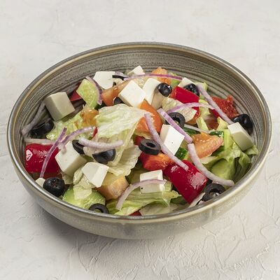 Салат Греческий в Кушай мясо по цене 520 ₽