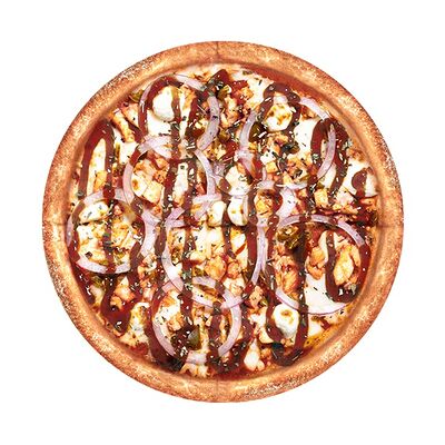 Чикен терияки 20 см в ЁЁ пицца по цене 466 ₽