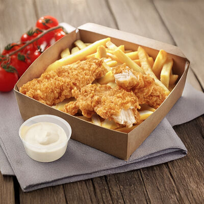 Набор с куриными стрипсами в Бургер's по цене 284 ₽