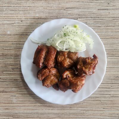 Шашлык из свиной шеи в Кафе Русица по цене 560 ₽