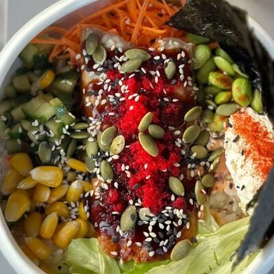 Поке с угрем в Camon Cafe по цене 935 ₽