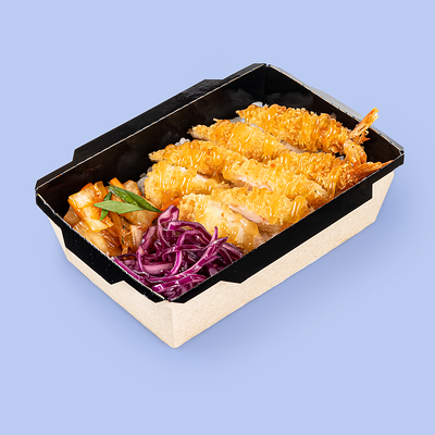 Бенто Креветка в EDOO Rolls & Pizza по цене 515 ₽