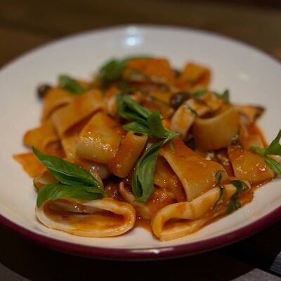 Паста каламарата в Really bar по цене 1300 ₽