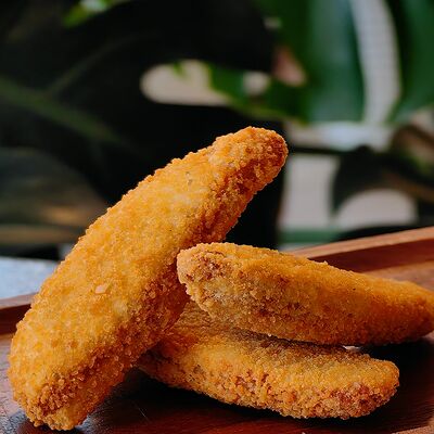 Классические стрипсы из цыпленка с горчичным соусом в Мировая шаурма по цене 279 ₽