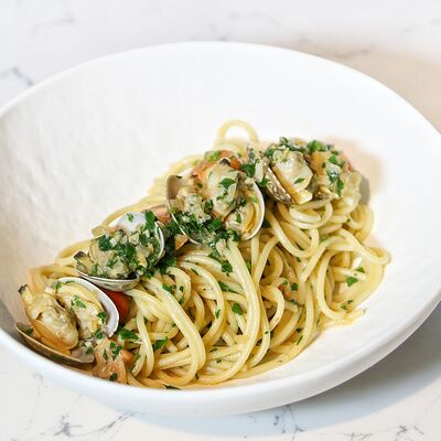 Паста с вонголе в Delicates Club по цене 1370 ₽