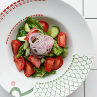 Салат из свежих овощей в R14