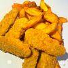 Комбо со стрипсами куриными и картофельными дольками в Бургер Chef по цене 800