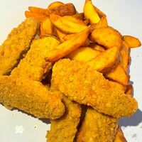 Комбо со стрипсами куриными и картофельными дольками в Бургер Chef