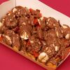 Гонконгская вафля с клубникой, бананом и бельгийским шоколадом Max в Клубника в шоколаде по цене 1700