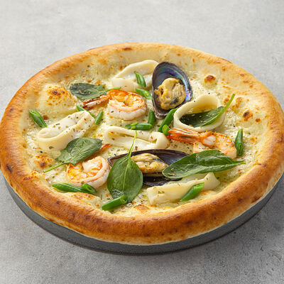 Пицца с морепродуктами 22 см в Peperoni по цене 730 ₽