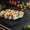 Ролл Голодный дракон с угрем в Веселый Самурай Sushi Premium по цене 1077