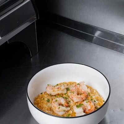 Ризотто с лангустинами в Сойка напела по цене 850 ₽