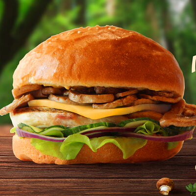 Бургер Чикен жюльен в МЯСО ЕСТЬ по цене 550 ₽