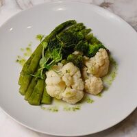 Овощи на пару в Вкус кафе