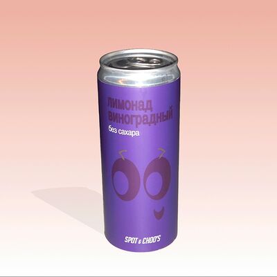 Фирменный виноградный лимонад без сахара в Spot & Choo's по цене 350 ₽