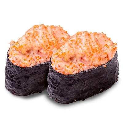 Гункан с креветкой запеченные 2шт в Umishi по цене 320 ₽