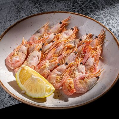 Креветки отварные в Дюшес по цене 410