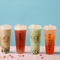 Логотип AMAY БАБЛ ЧАЙ