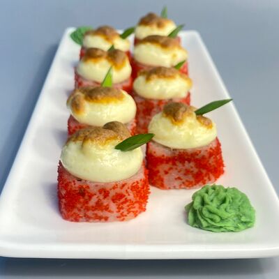 Запеченный ролл Пекин в Sushiap по цене 390 ₽