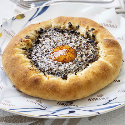 Хачапури с грибами по-аджарски в MANANA по цене 920