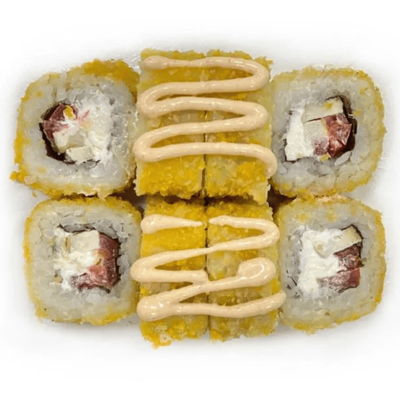 Чикен томат темпура в Кинг роллс по цене 385 ₽