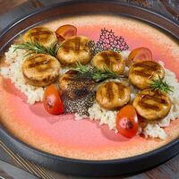 Шампиньоны гриль в Балканский гурман