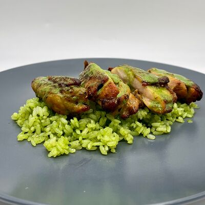Курица с зеленым карри / Рис в Local Chef по цене 840 ₽