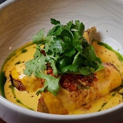 Кебаб из куриного бедра с чеддером_ в Chester по цене 748 ₽