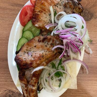 Шашлык из Свинины (корейка) в Шашлык у Армена по цене 639 ₽