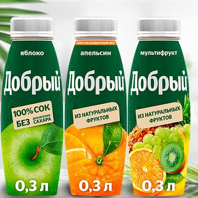 Сок Добрый в Суши-бар Тунец по цене 119 ₽