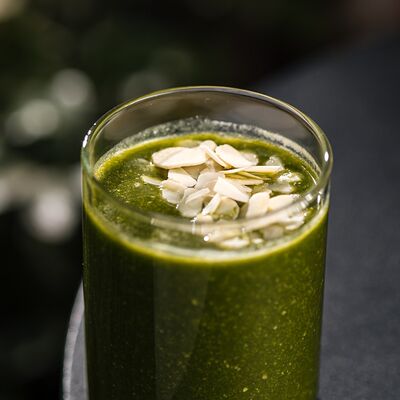 Смузи Миндаль-шпинат-банан в Вера Фёдоровна по цене 390 ₽