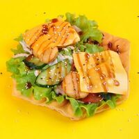 Гонконгская вафля с сочной курочкой в Сироп