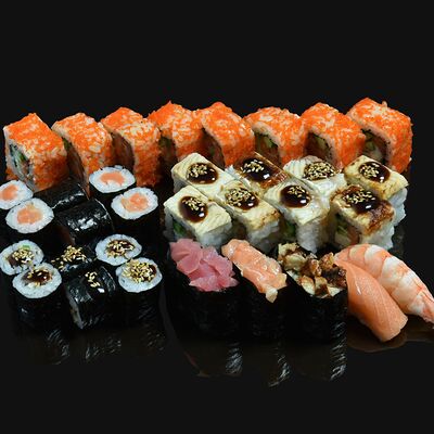 Сет Якитория роллов в Fast Япония Premium Sushi по цене 2232 ₽