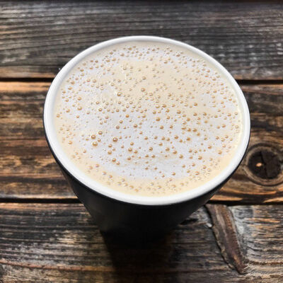 Фирменный кофе Раф в Forget me not coffee по цене 380 ₽