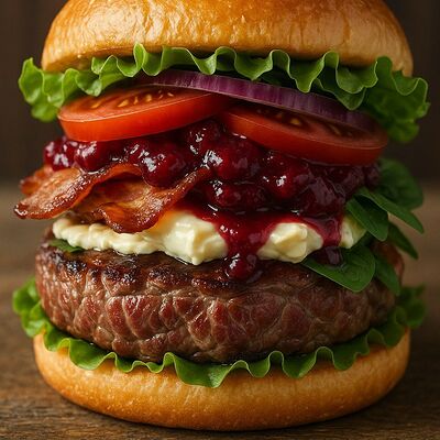 Скандинавский бургер в Foggy Dew рестопаб по цене 680 ₽