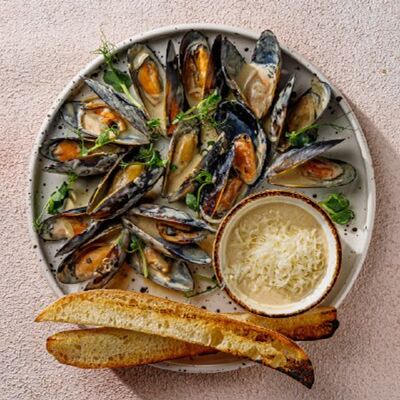 Мидии в сливочном соусе в Ферма по цене 845 ₽