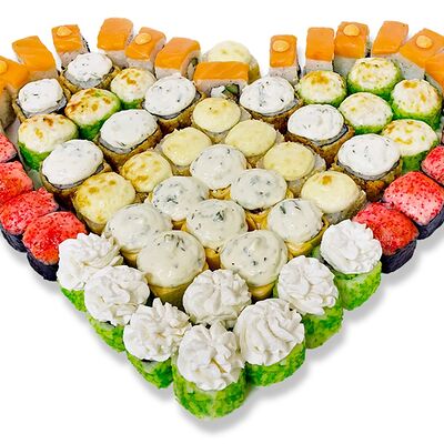 Сет Loveв Food74 Court Суши Пицца по цене 3600 ₽